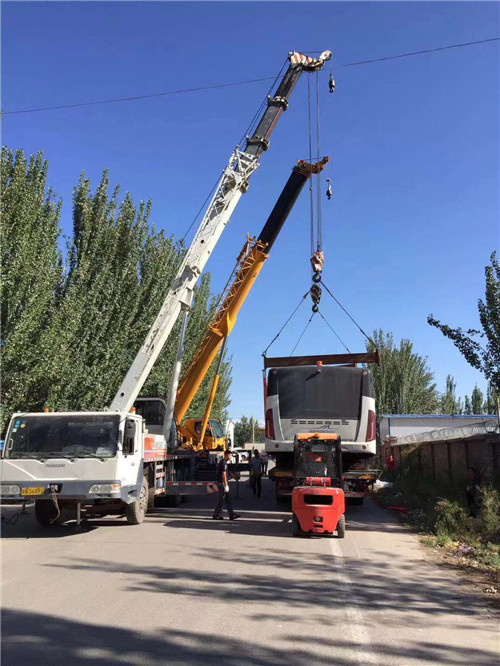 勃利县港口集装箱搬运案例